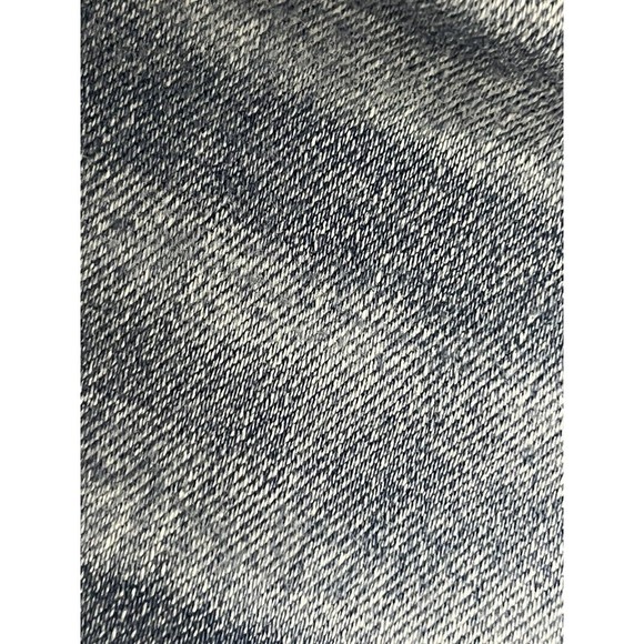 American Eagle Blue Ne(x)t Level Stretch Distressed Midi Jean Shorts Size 2 - Picture 8 of 10